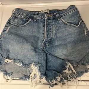 Abercrombie High Rise Dad Short // Curve Love